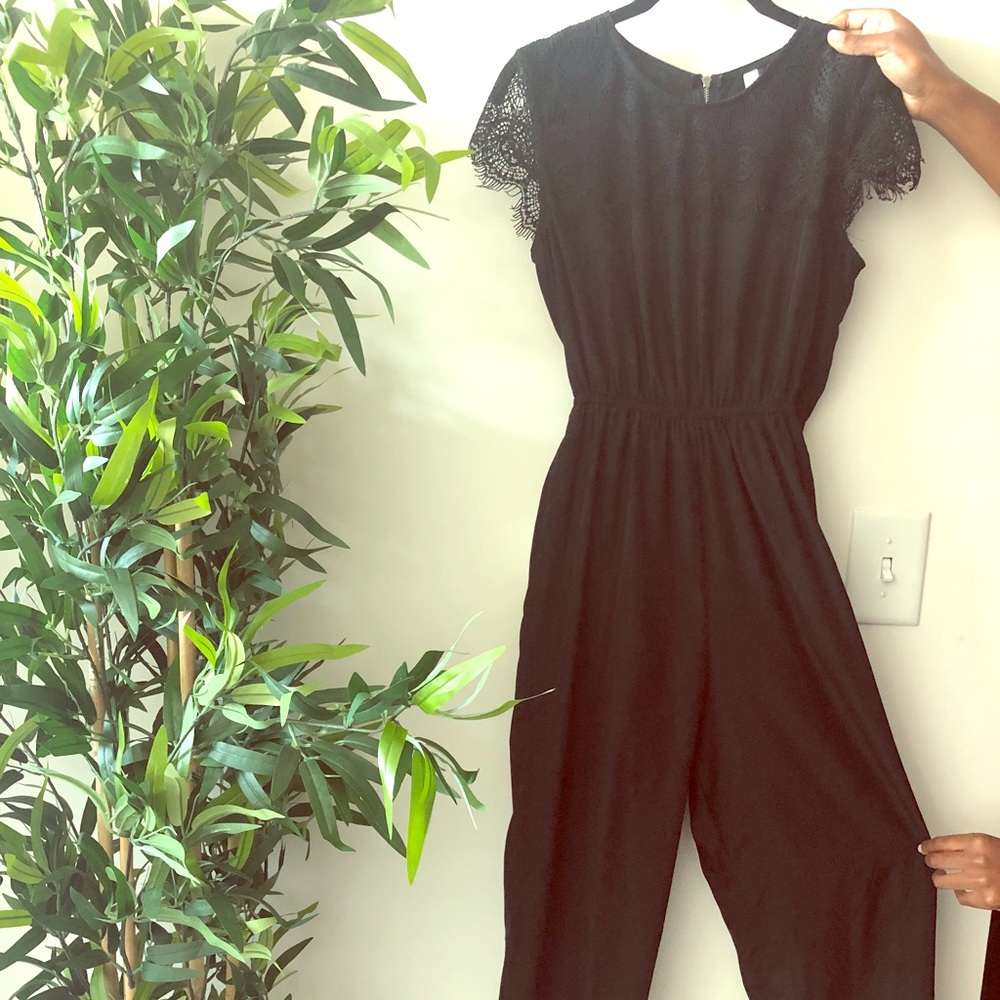 Black jumpsuit